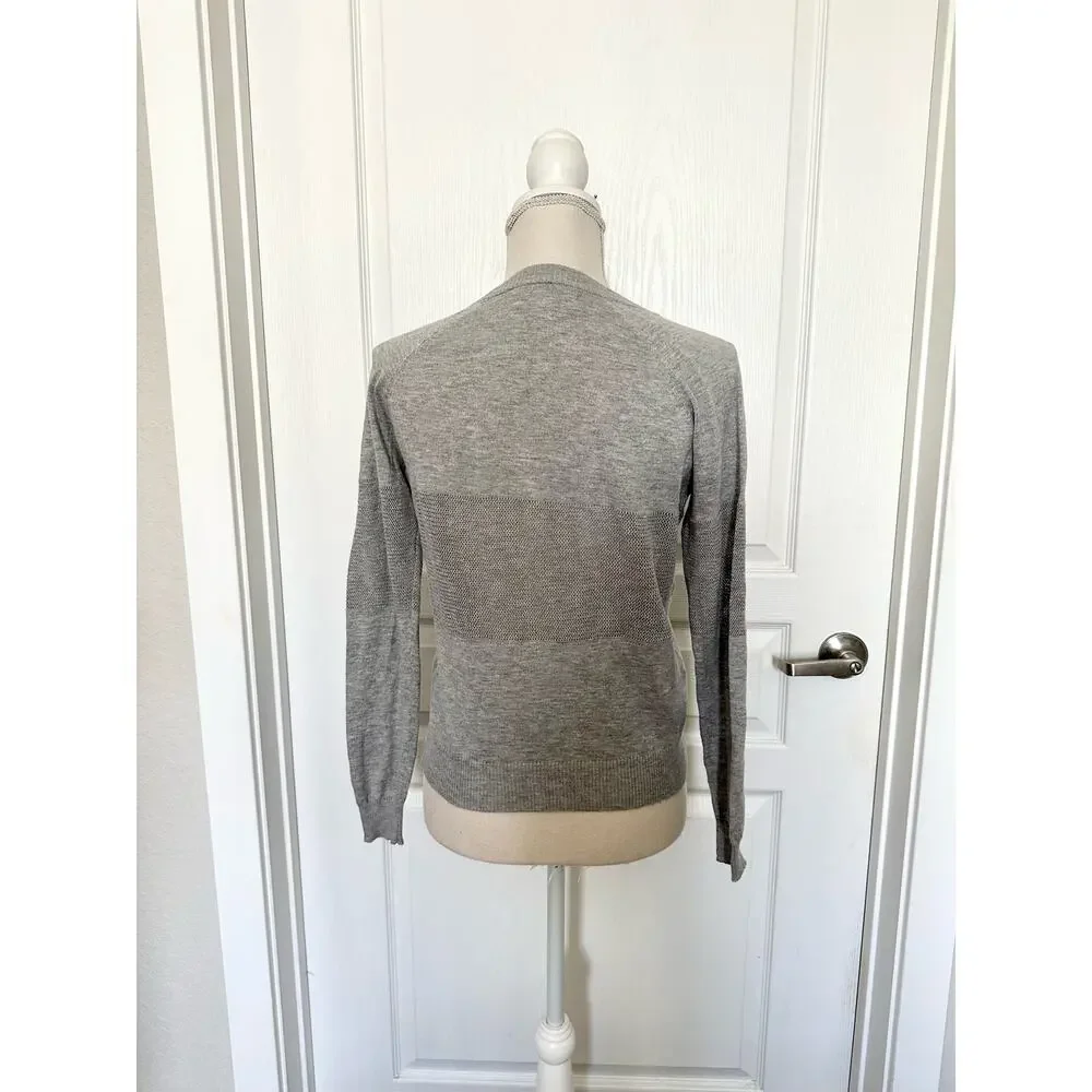 Spiritual Gangster On The Go Sweater Heather Gray Size XS